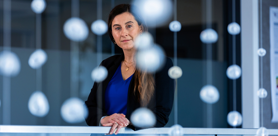 Scientist Lucia Peixoto portrait at the Washington State University in Spokane, Washington.