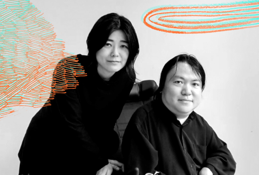 Portrait of Shin-ichiro Kumagaya and Satsuki Ayaya