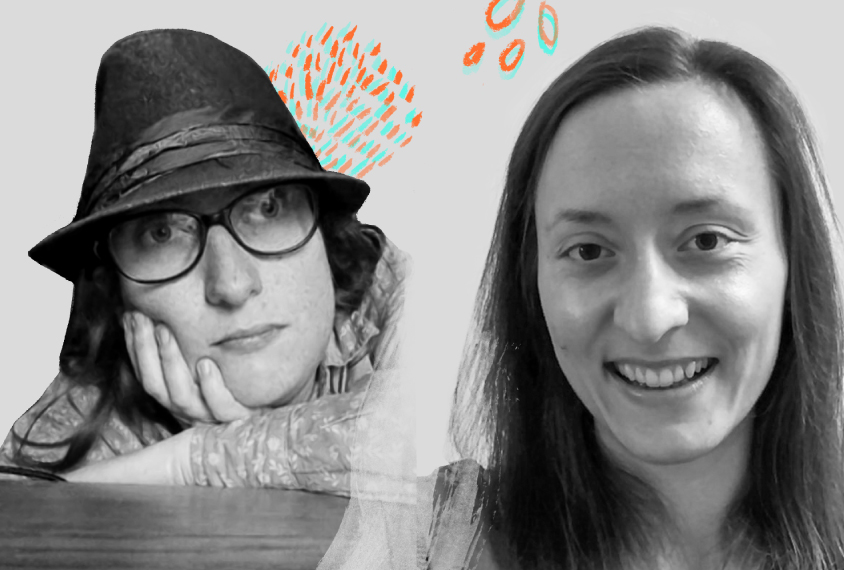 Portrait of Robyn Steward and Dorota Chapko.