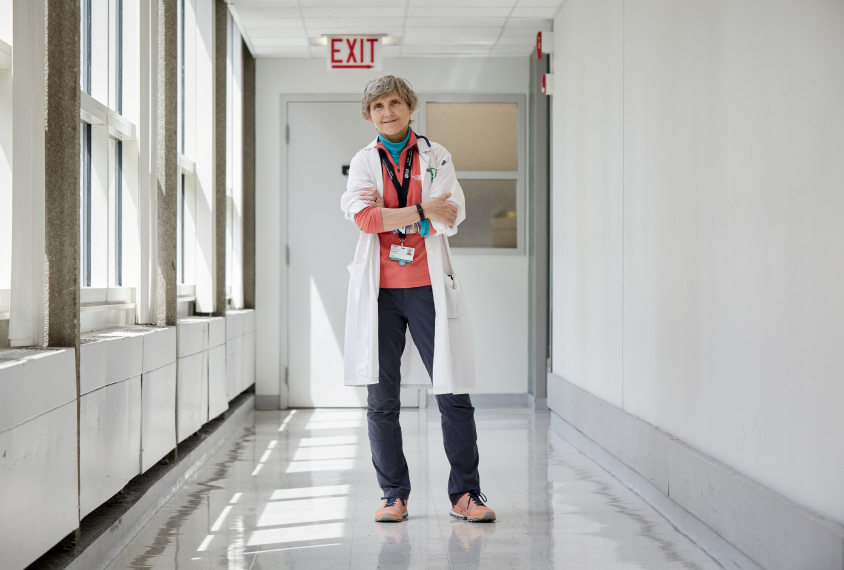 Dr. Elizabeth Berry-Kravis at Rush University Medical Center in Chicago, Illinois.