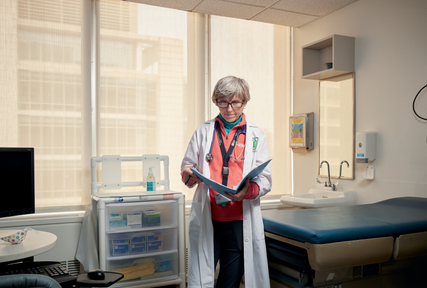 Dr. Elizabeth Berry-Kravis at Rush University Medical Center in Chicago, Illinois.