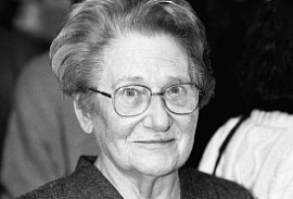 Photograph of Ida Frye, also known as Sister Gaudia.