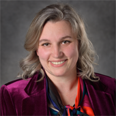 Headshot of Rebecca Knickmeyer.