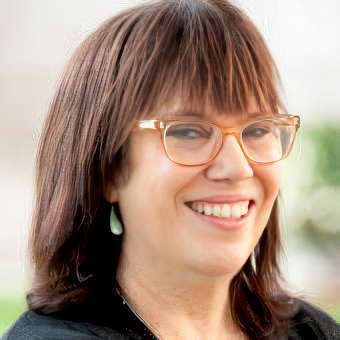 Headshot of Deborah Blum.