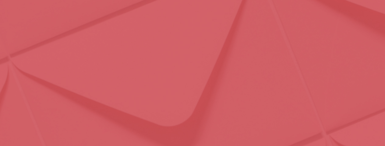 Decorative red background.