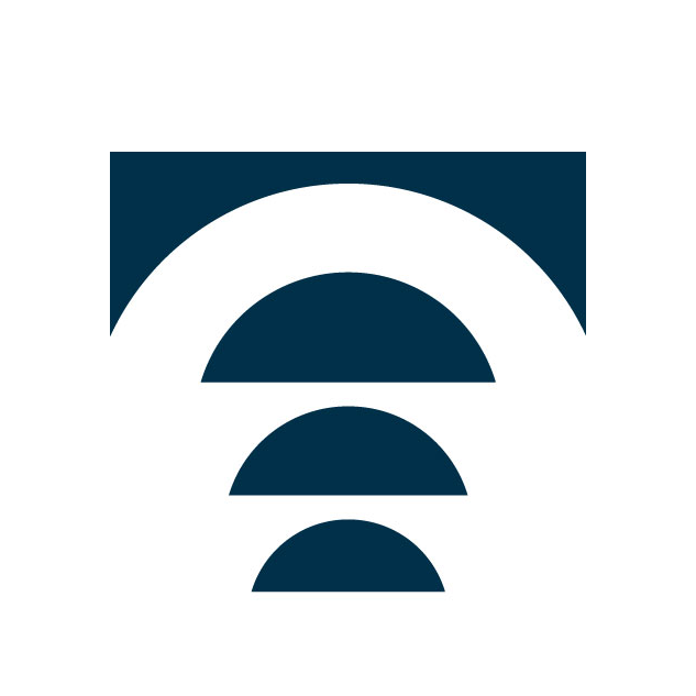The Transmitter logo: a series of expanding semi-circles in the shape of a capital T.