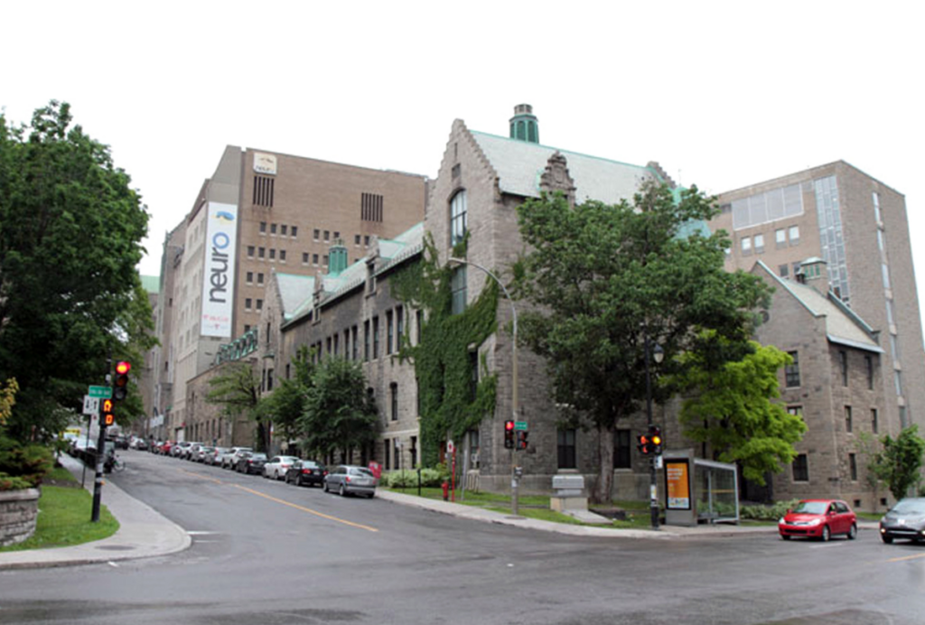 Photograph of the Montreal Neurological Institute.
