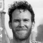 Black and white photograph of Ben Scott.