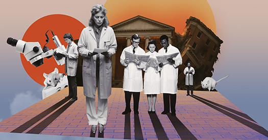 Fear and loathing on study section: Reviewing grant proposals while the system is burning