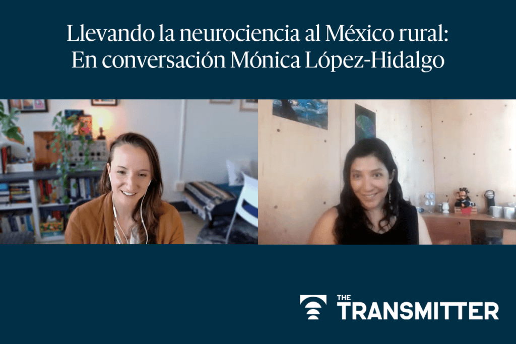 Thumbnail of Ashley Juavinett and Mónica López-Hidalgo in conversation.
