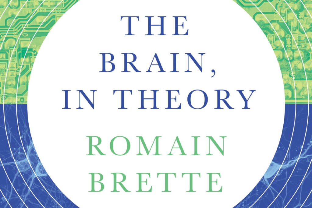 Book cover of The Brain, In Theory by Romain Brette.