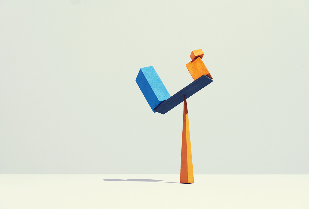 Conceptual image of disjointed communication