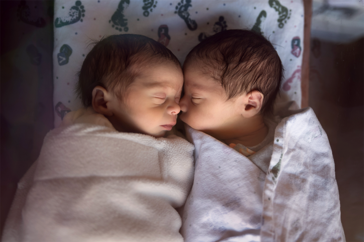 Two infants.