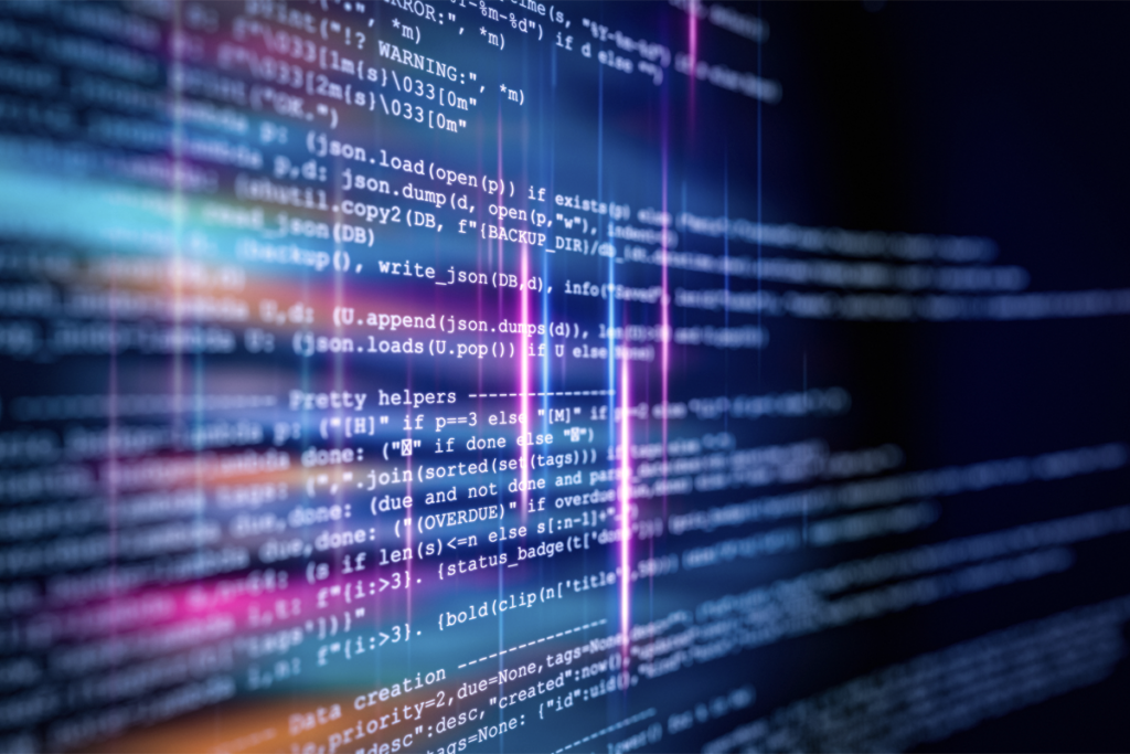 Computer code.