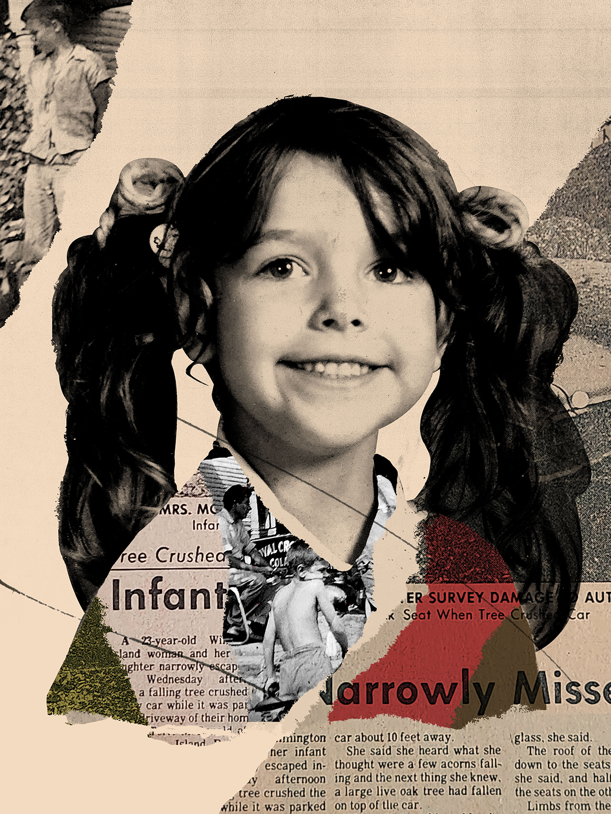 Photo collage of Tempest McDonald.