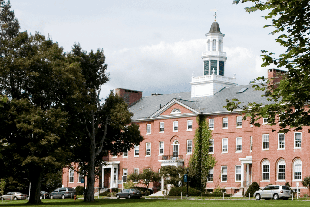 Building at Colby-Sawyer College.