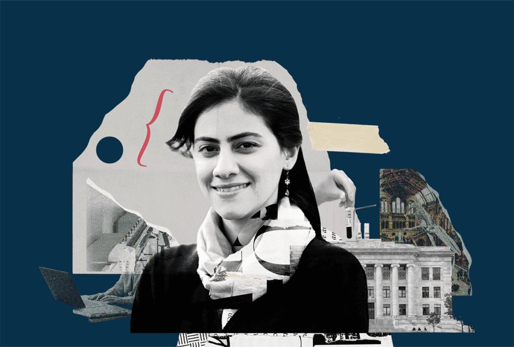 Soha Ashrafi photo collage art.