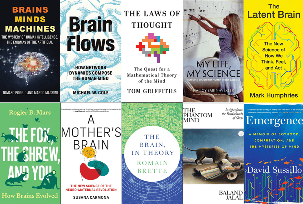 Covers of The Transmitter's summer book picks.