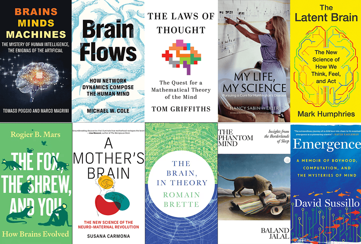 Covers of The Transmitter's summer book picks.