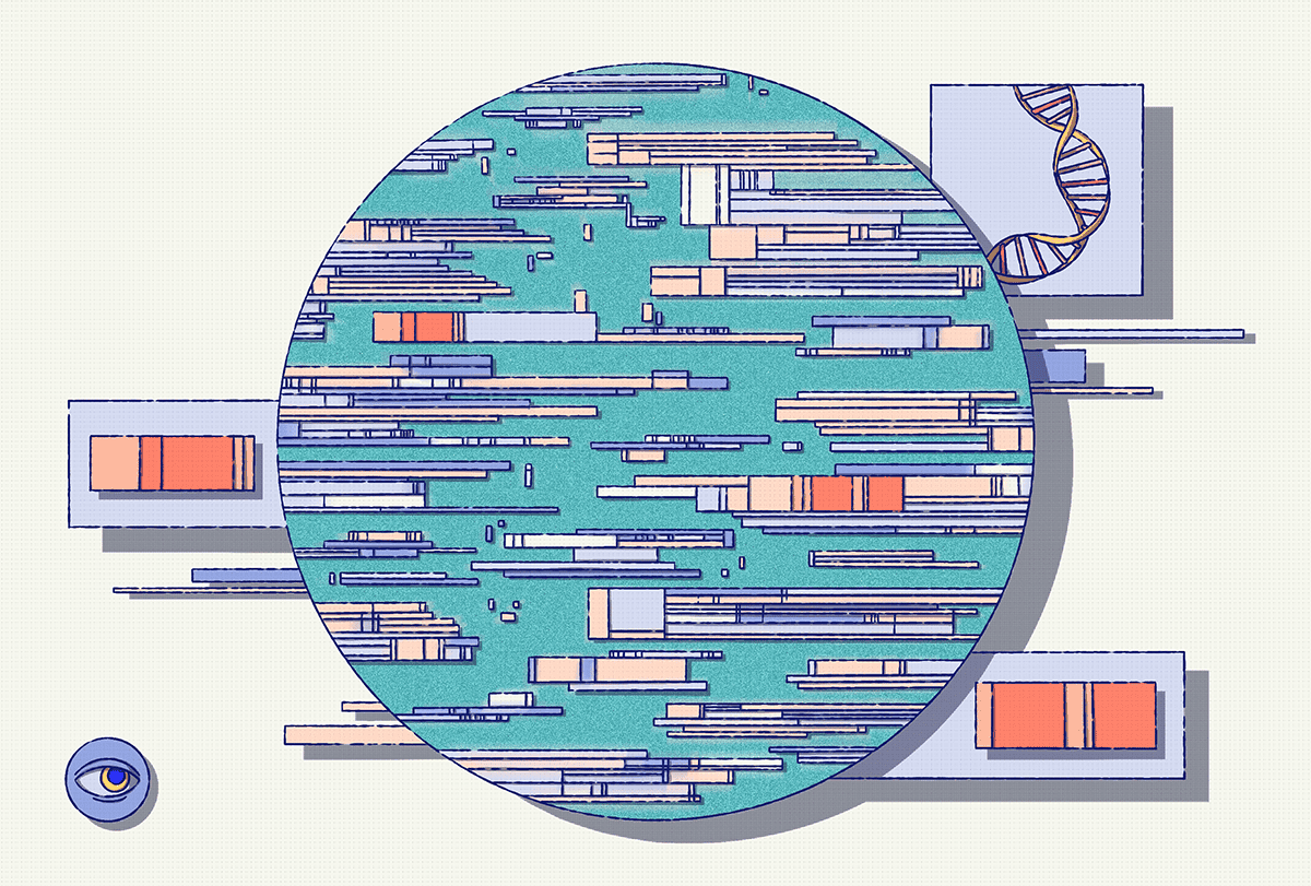Illustration of genetic associations.